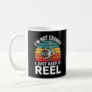 Taza De Café No Estoy Gruñón Simplemente Mantengo el Carrete Hu