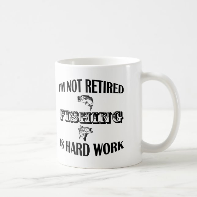 Taza De Café No estoy jubilado (Derecha)