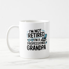 Taza De Café No estoy jubilado, soy un abuelo profesional