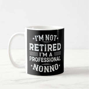 Taza De Café No estoy jubilado, soy un no abuelo profesional