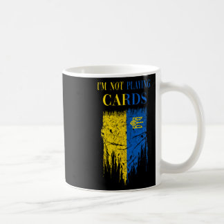 Taza De Café No Estoy Jugando Cartas Zelensky Trump Apoya Ucran