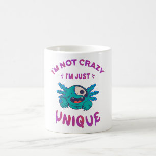 Taza De Café No estoy loco, solo soy el único Axolotl