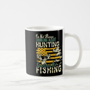 Taza De Café No estoy pensando en cazar animales silvestres