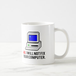 Taza De Café No fijaré su ordenador