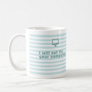 Taza De Café No fijaré su ordenador