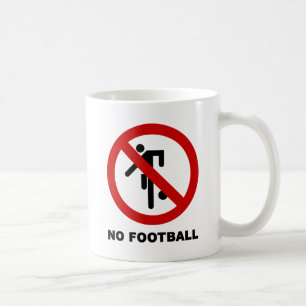 Taza De Café NO Fútbol [Fútbol] ⚠ Rótulo Thai Park ⚠