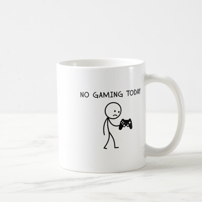 Taza De Café No Gaming Today  (Derecha)