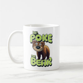 Taza De Café No golpees al oso