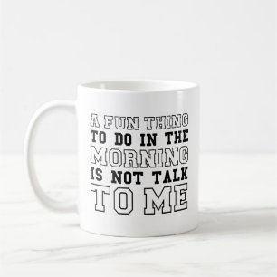 Taza De Café No Hablar Conmigo