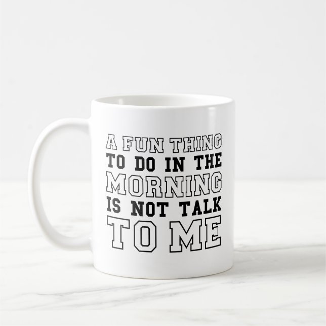 Taza De Café No Hablar Conmigo (Izquierda)