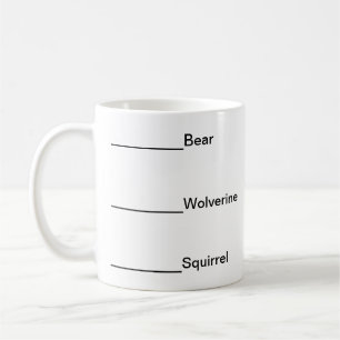 Taza De Café No hable conmigo antes de café-Animales