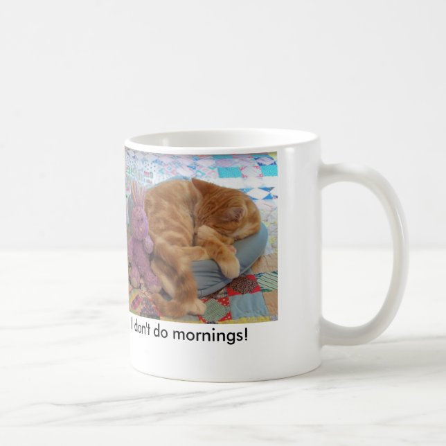 Taza De Café No hago mañanas (Derecha)