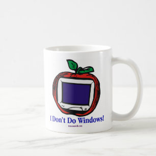 Taza De Café ¡No hago Windows!