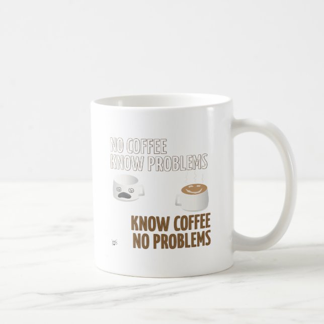 Taza De Café No hay café, no hay problemas (Derecha)