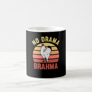 Taza De Café No hay drama: los pollos de Brahma son propietario