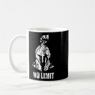 Taza De Café No Hay Límite De Bestia Espartana En Gimnasio Moti