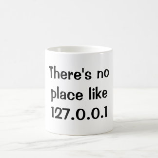 Taza De Café No hay lugar como 127.0.0.1