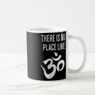 Taza De Café No Hay Lugar Como La Meditación Yoga Sánscrita Om