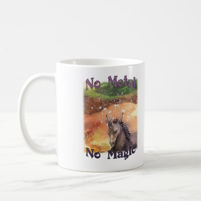 Taza De Café No hay magia Metalizado - Nix Mug (Izquierda)