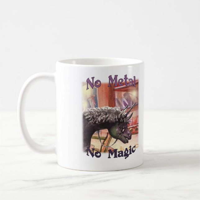 Taza De Café No hay Metalizado no mágico - Iown Mug (Izquierda)