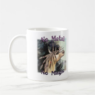 Taza De Café No hay Metalizado sin magia - Silubhra Mug