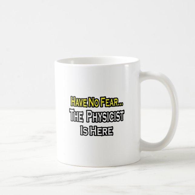 Taza De Café No hay miedo... físico (Derecha)