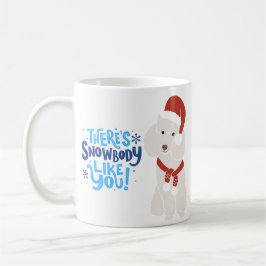 Taza De Café No Hay Nadie Como Tú Poodle Navidad