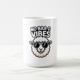 Taza De Café No hay ovejas con vibraciones Baa-d