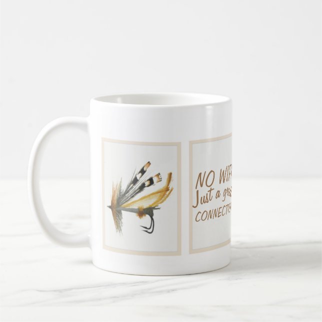 Taza De Café No hay pesca inalámbrica (Izquierda)