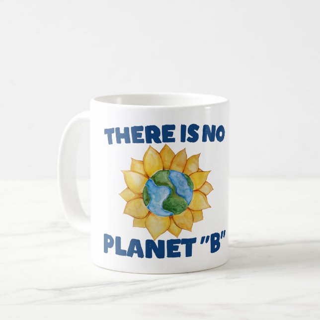 Taza De Café No hay planeta B (Anverso izquierdo)