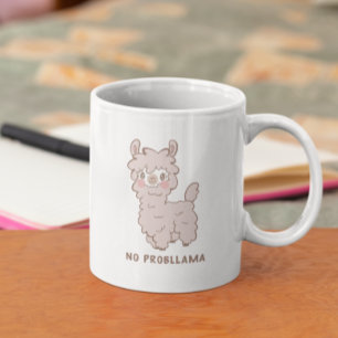 Taza De Café No hay problema con la llamada rosa