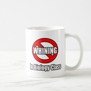 Taza De Café No Hay Quebrantamientos En La Clase De Biología