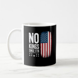 Taza De Café No hay reyes en América desde 1776 Espíritu de lib