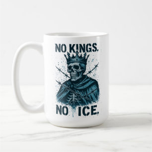 Taza De Café No hay reyes en Estados Unidos, no hay protestas p