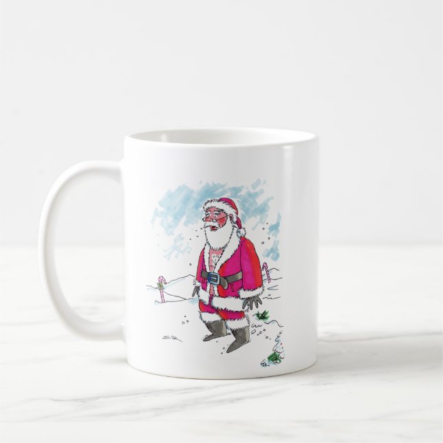 Taza De Café No Ho-Ho-Ho mug (Izquierda)