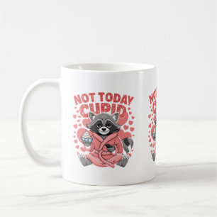 Taza De Café No hoy en día cupido - Funny anti-amor café Mug