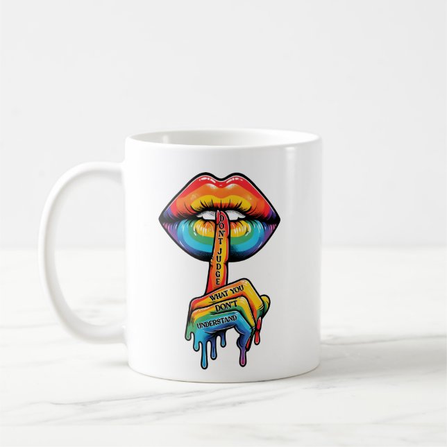 Taza De Café no juzgues lo que no entiendes (Izquierda)