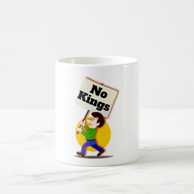 Taza De Café No Kings Coffee Mug (Centro)