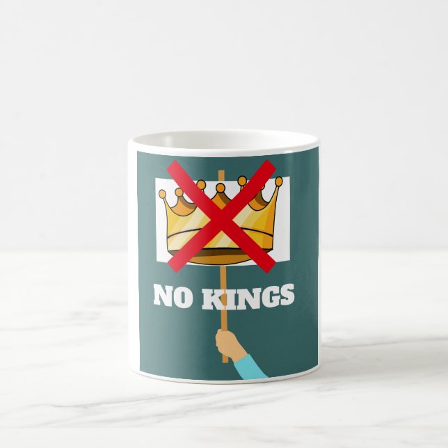 Taza De Café No Kings Coffee Mug (Centro)