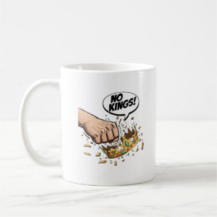 Taza De Café No Kings In America Diseño Creativo
