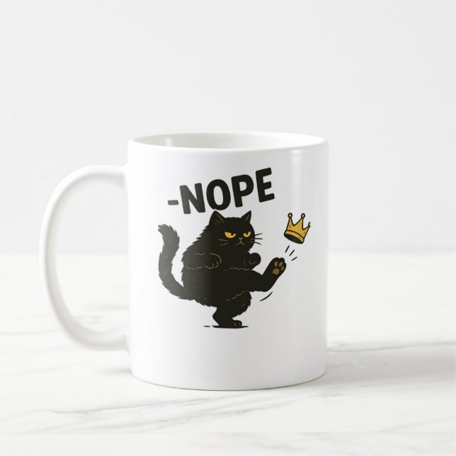 Taza De Café No Kings In America Essential Cool Unique (Izquierda)