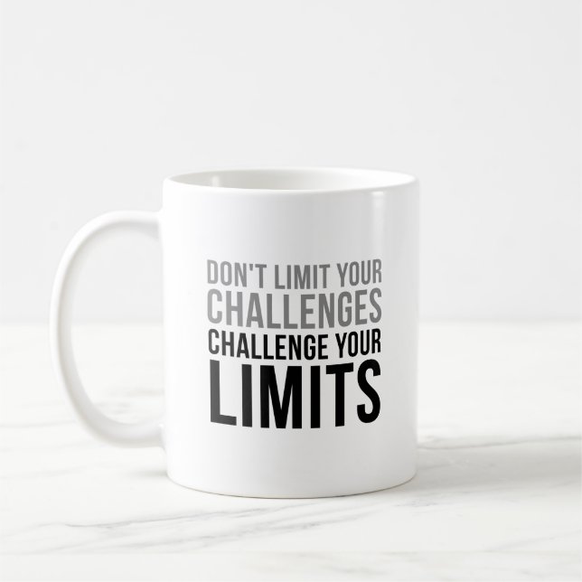 Taza De Café No limites tu desafío (Izquierda)