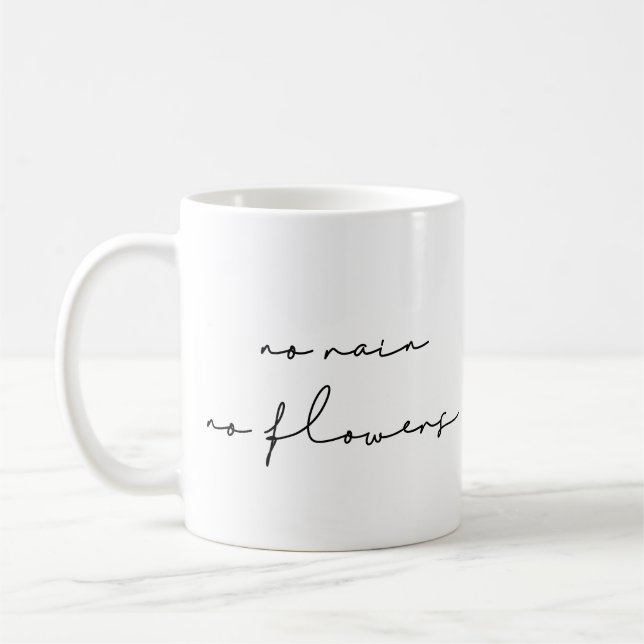 Taza De Café No llovizna ni flores (Izquierda)