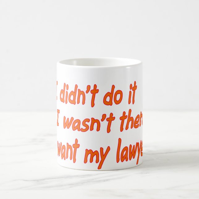 Taza De Café No lo hice...... (Centro)