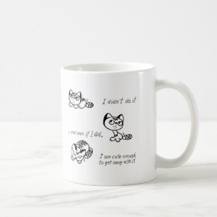 TAZA DE CAFÉ "NO LO HICE" LOS GATOS