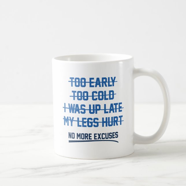 Taza De Café No más excusas (Derecha)