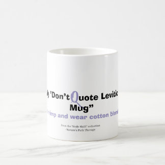 Taza De Café No me cites a Leviticus - Gracioso Mug