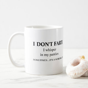 Taza De Café No me fastidio la grosería graciosa 