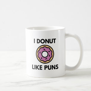 Taza De Café No Me Gustan Los Chistes De Donas