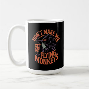 Taza De Café No me hagas entender a mis monos voladores una bru
